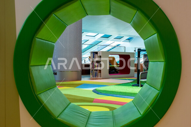 تأمين وسائل الراحة للقراء، صرح معرفي حضاري، جناح الطفل بمكتبة محمد بن راشد في مدينة دبي، أماكن القراءة والثقافة، الكتب والقصص والروايات، معالم سياحية مشهورة في الامارات العربية المتحدة، فعاليات ومعارض متميزة