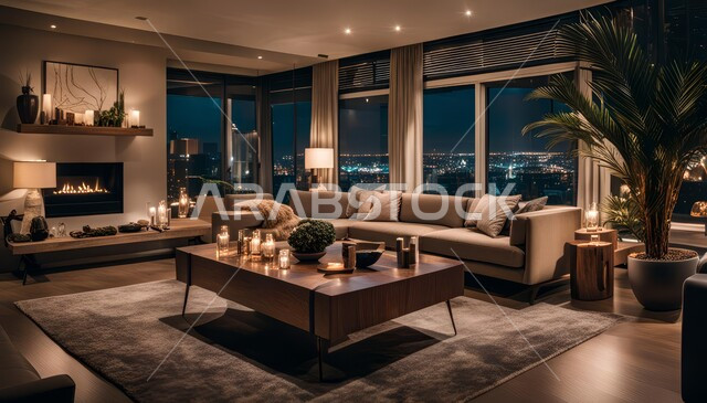  التصاميم الداخلية لغرف الجلوس على الطراز الحديث باللون الابيض، أثاث منزلي فاخر لغرفة معيشة، ديكور داخلي راقي للفلل والشقق السكنية في المملكة العربية السعودية