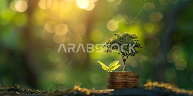مفهوم العناية والاهتمام بالنبات بالطرق الحديثة، المحميات الطبيعية الخصبة، زراعة الشتلات ورعايتها بطرق مبتكرة في مزارع المملكة العربية السعودية