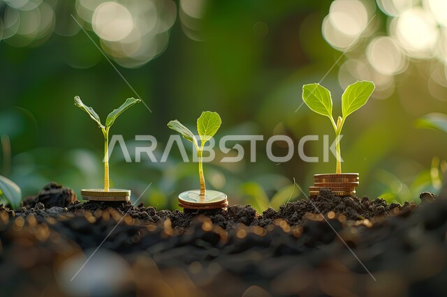 مفهوم العناية والاهتمام بالنبات بالطرق الحديثة، المحميات الطبيعية الخصبة، زراعة الشتلات ورعايتها بطرق مبتكرة في مزارع المملكة العربية السعودية