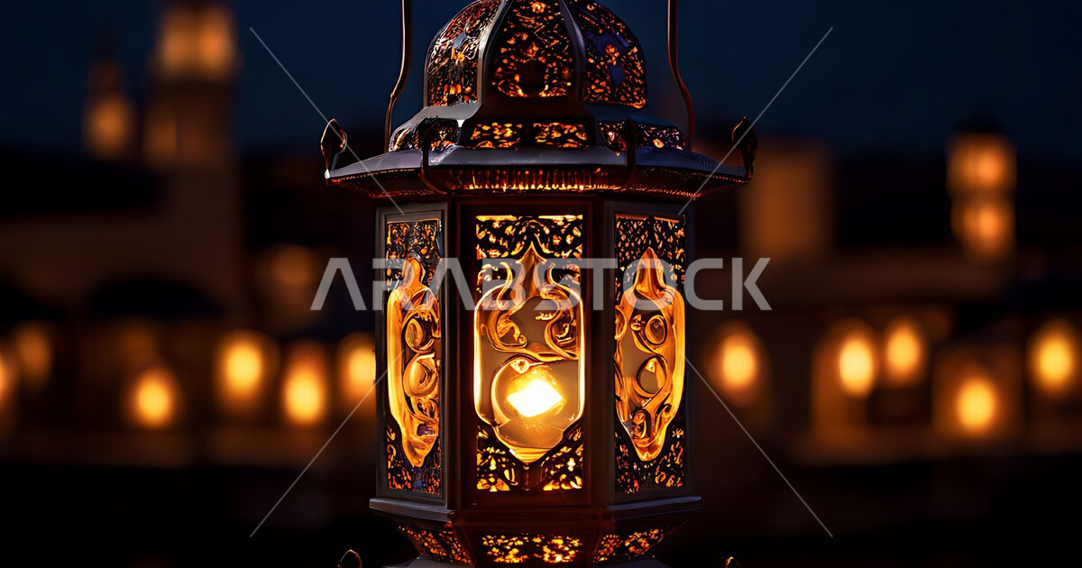 أنوار و زينة و ديكورات الاحتفالات بالمناسبات و الأعياد الدينية ...