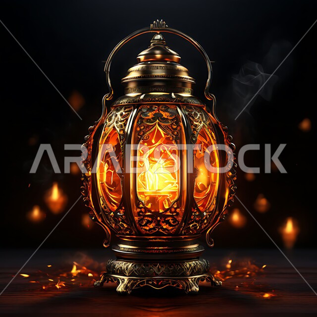  أنوار و مصابيح عربية تقليدية, زينة و ديكورات الاحتفالات بالمناسبات و الأعياد الدينية الإسلامية, الاستعداد لاستقبال الشهر الفضيل ,فانوس معدني مزخرف مضيء, البهجة بقدوم رمضان المبارك, الأجواء الروحانية في الأيام الفضيلة