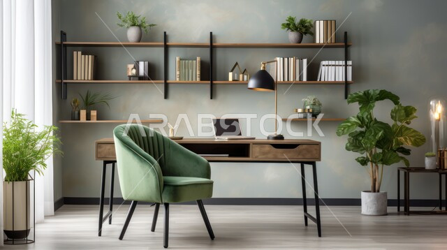 غرف القراءة والجلوس، الفن الهندسي المعماري المتطور، تصميم عصري حديث لمكاتب الشركات السعودية، غرف مكتبية بتصاميم داخلية وديكورات راقية مع اثاث فاخر ومريح