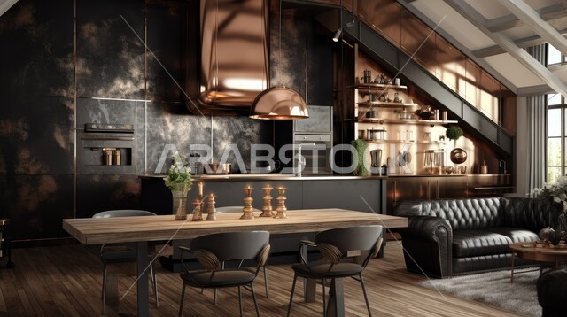 غرفة سفرة بتصاميم راقية، الفنون الهندسية و استخدام الطراز الفني الانيق في الاثاث المنزلي، شقق وفلل سكنية في المملكة العربية السعودية، ديكورات منزلية داخلية حديثة لغرف الطعام