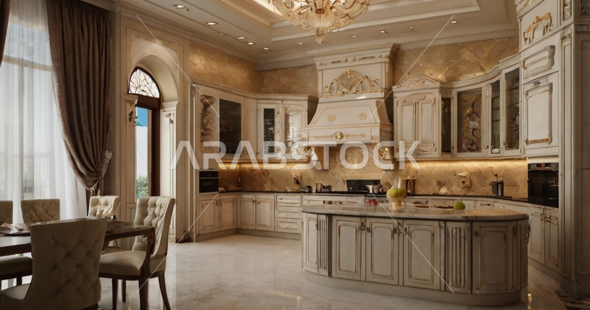 Interior designs for villas and residential apartments, elegant beige ...