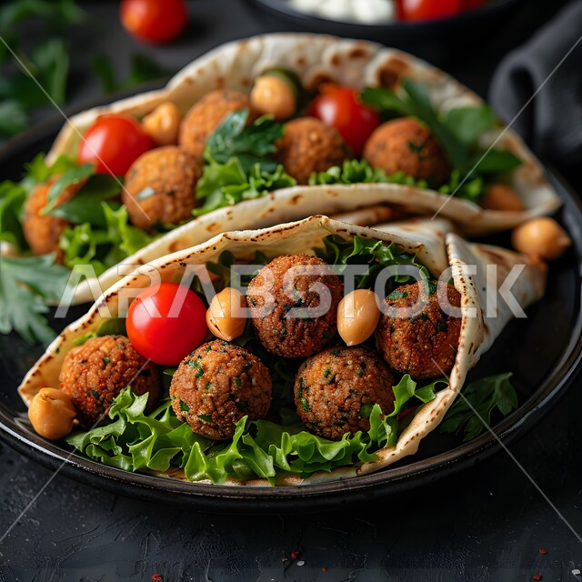 ساندوتش كرات اللحم البقري المشوي مع الخضراوات الطازجة والصلصات الشهية، الوصفات الغربية اللذيذة، مطاعم للمأكولات والوجبات السريعة في المملكة العربية السعودية