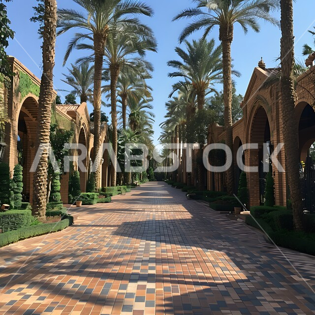 مزارع إنتاج التمور، حقول أشجار النخيل المثمرة في المملكة العربية السعودية، منتجات ومحاصيل وطنية محلية، الأراضي الزراعية و المحميات الطبيعية الخصبة، خلفيات الطبيعة