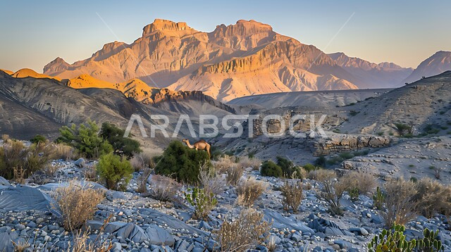  التكوينات والتشكيلات الصخرية, التضاريس في مناطق القمم والمرتفعات عند شروق الشمس, الاستمتاع بالمناظر الطبيعية في الأماكن السياحة، مناطق الرحلات والمغامرات وقضاء الوقت الممتع، الطبيعة الجبلية في المملكة العربية السعودية