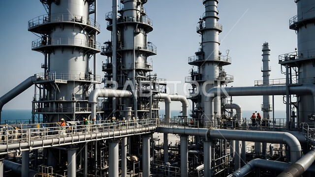 مفهوم هندسة البترول, مصفاة تكرير النفط والغاز, صناعات ومشاريع بتروكيماوية، النهضة بالاقتصاد الوطني السعودي, مصانع النفط في المملكة العربية السعودية, جودة الآلات والمعدات في معامل استخرج الثروة النفطية من اعماق البحار, خط الأنابيب الممتد من البحر إلى المصافي