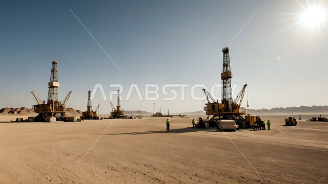 التنقيب عن الثروات الباطنية في المملكة العربية السعودية، تنمية الاقتصاد السعودي, آلات الحفر الضخمة المستخدمة في استخراج البترول, صناعات ومشاريع بتروكيماوية في المملكة, خطوط الأنابيب والمعدات الفولاذية الثقيلة، العمل في مجال الهندسة الصناعية والنفطية