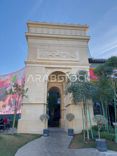 القرية الفرنسية في البوليفارد ورلد في مدينة الرياض، الاستمتاع بالتجارب الممتعة في أبرز المناطق الترفيهية بالمملكة العربية السعودية، الفن الهندسي المعماري على الطراز الحديث، معالم جذب واستقطاب السائحين
