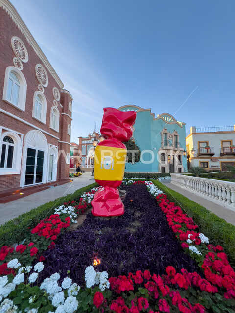 مجسم الحلوى في البوليفارد وورلد في مدينة الرياض, فعاليات ومهرجانات ترفيهية في المملكة العربية السعودية, مناطق جذب واستقطاب السائحين، الاهتمام بالتشجير وزراعة النباتات الخضراء، المناظر الطبيعية المتميزة