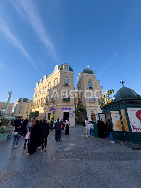النمو والتقدم العمراني على الطراز الحديث للمباني في البوليفارد وورلد في مدينة الرياض, فعاليات ترفيهية في المملكة العربية السعودية, مناطق جذب واستقطاب السائحين