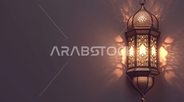  تجهيزات لاستقبال الشهر المبارك أضواء و مصابيح عربية تقليدية معدنية مضيئة, الاستعداد لاستقبال الشهر الفضيل, الأجواء الروحانية في الأيام المباركة, أنوار الاحتفالات بالمناسبات والأعياد الدينية الإسلامية, العبادة والتقرب من الله تعالى. فوانيس معدنيةمزخرفة مضيئة.