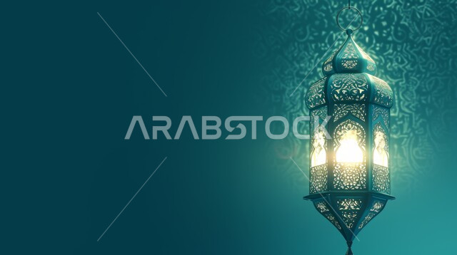الاحتفال بقدوم شهر رمضان المبارك, مصباح معدني بتصاميم ابداعية, فانوس رمضان المضيء تصاميم اسلامية، ديكورات وزينة شهر رمضان، فانوس عربي تقليدي، اضاءة رمضان، اجواء رمضانية