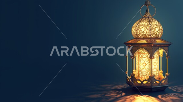 الاحتفال بقدوم شهر رمضان المبارك, مصباح معدني بتصاميم ابداعية, فانوس رمضان المضيء تصاميم اسلامية، ديكورات وزينة شهر رمضان، فانوس عربي تقليدي، اضاءة رمضان، اجواء رمضانية