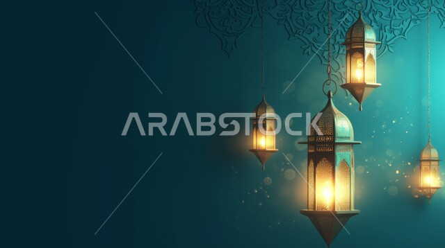 الاحتفال بقدوم شهر رمضان المبارك, مصباح معدني بتصاميم ابداعية, فانوس رمضان المضيء تصاميم اسلامية، ديكورات وزينة شهر رمضان، فانوس عربي تقليدي، اضاءة رمضان، اجواء رمضانية