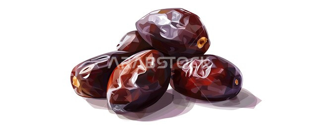 وجبة غذائية عالية الأهمية، صورة مقربة لحبة التمر الطازجة، منتجات ومحاصيل زراعية محلية سعودية وطنية، تمور صحية لذيذة، ضيافة رمضانية شهية، غذاء صحي ومفيد، خلفية بيضاء