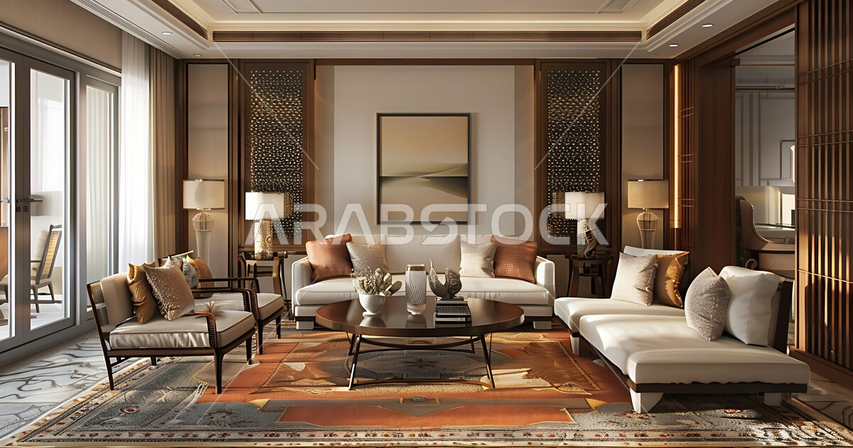 ديكورات داخليه وتصاميم متميزة على الطراز الحديث، غرفة معيشة بتصميمات ...