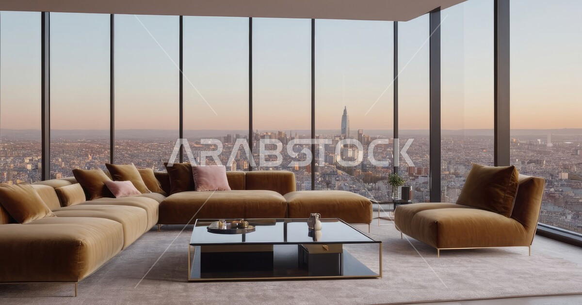 Elegant luxury home furniture, high-end interior design for villas and ...