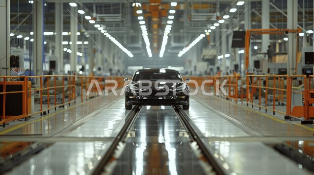 Relying on automated operations in the factories and plants of the Kingdom of Saudi Arabia, using advanced robots in the production and manufacture of modern cars, automated production line in assembling and installing car parts, maintenance workshops and laboratories for modern vehicles, metal structures, engines and interior parts