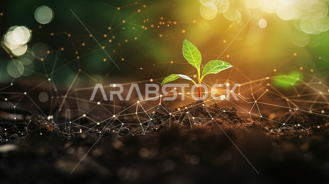 استخدام الوسائل والمعدات والتقنيات الحديثة لتحسين الانتاج الزراعي، مفهوم العناية والاهتمام بالنبات بالطرق الحديثة، النباتات الزراعية الخضراء المورقة في المحميات الطبيعية في مزارع المملكة العربية السعودية