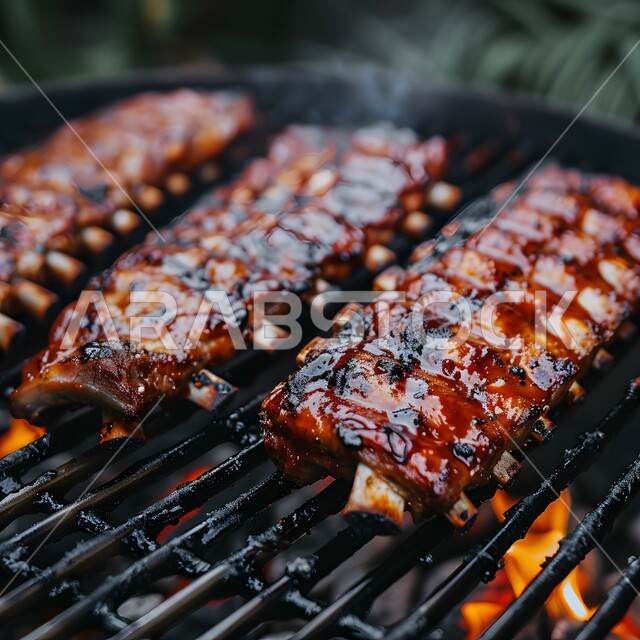 شرائح لحم الضأن المرتبة على الشواية, وصفات الللحومات المشوية بالنكهات المتميزة، مطاعم للمأكولات الشرقية في المملكة العربية السعودية، وجبات اللحم الصحية والمغذية، حفلات الشواء والاستمتاع بتحضير أطباق لذيذة