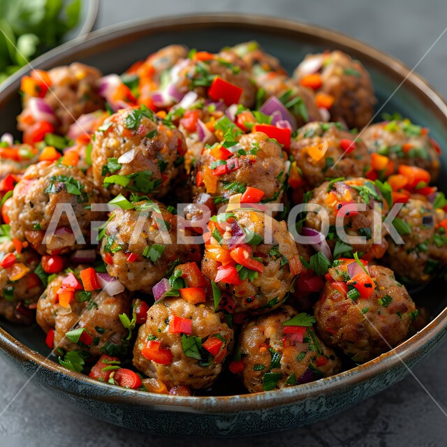 وصفات الطعام الشعبية في المملكة العربية العربية السعودية، طبق من كرات الأرز المطبوخ مع الخضروات والمزين بأوراق البقدونس المفرومة، فن التقديم في المطاعم والمطابخ الشرقية، وجبات تقليدية غنية بالنكهات المميزة، أطباق صحية ومفيدة ذات قيم عالية