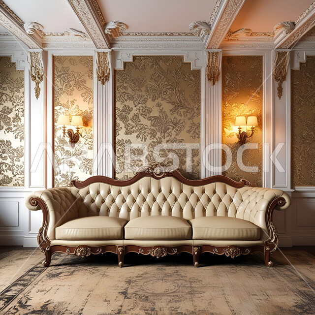 التصاميم الداخلية الأنيقة لغرف الجلوس، ديكور داخلي راقي للفلل والشقق السكنية في المملكة العربية السعودية, غرفة معيشة مع أثاث منزلي ومجالس مريحة، تحف واكسسوارات فاخرة