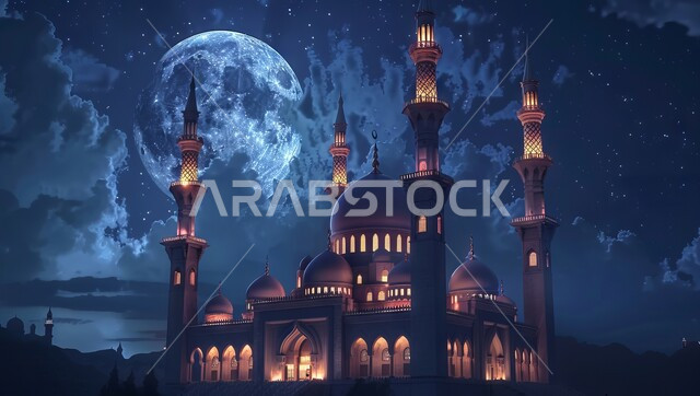  التقرب إلى الله تعالى بالعبادة، معالم اسلامية مقدسة، المآذن و القبب على الطراز الإسلامي العصري الحديث, أماكن تجمع المسلمين من شتى أنحاء العالم، الديكورات والتصاميم الهندسية المعمارية لبناء المساجد في المملكة العربية السعودية