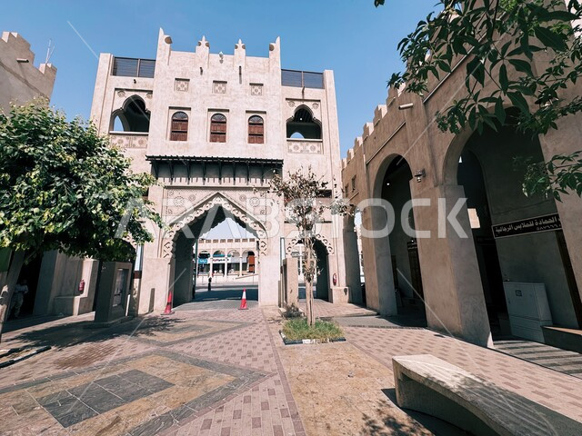 معالم تاريخية اثرية سياحية في السعودية، أماكن جذب واستقطاب السياح،  سوق القيصرية التراثي في محافظة الاحساء في المملكة العربية السعودية، أسواق شعبية تقليدية، التصاميم الهندسية المعمارية المزخرفة القديمة