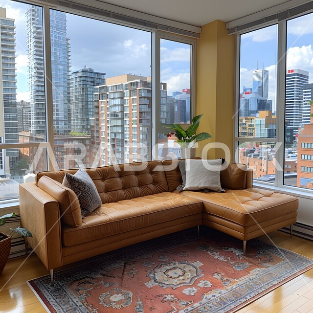 شقق ومنازل سكنية حديثة ومريحة في المملكة العربية السعودية، أثاث منزلي راقي وأنيق، التطور العمراني والهندسي لغرف الجلوس، غرفة معيشة بديكورات داخليه متطورة 