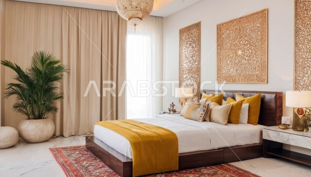  شقق وفلل سكنية، غرفة نوم بتصميم عصري فاخر، تصاميم وديكورات حديثة، غرفة نوم راقية، أثاث منزلي انيق، ديكور منزلي داخلي، فنادق ومنتجعات فاخرة