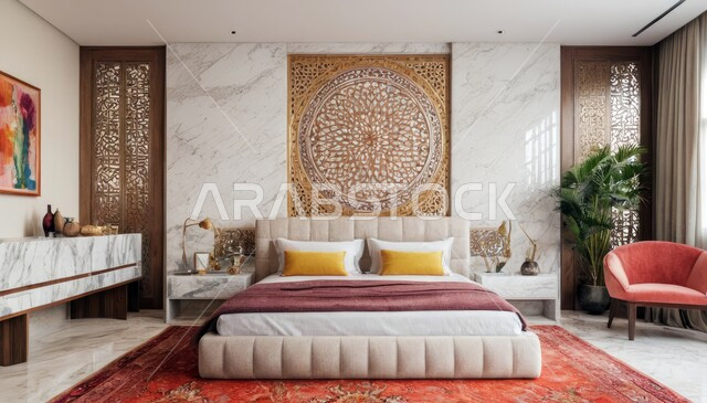 شقق وفلل سكنية، غرفة نوم بتصميم عصري فاخر، تصاميم وديكورات حديثة، غرفة نوم راقية، أثاث منزلي انيق، ديكور منزلي داخلي، فنادق ومنتجعات فاخرة