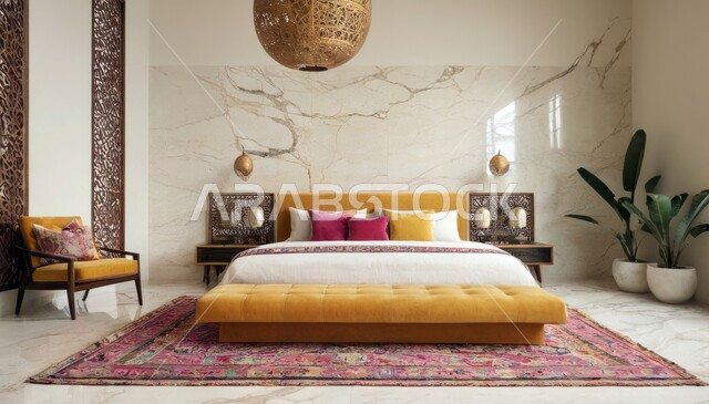 Modern designs and decorations, residential apartments and villas, luxurious modern bedroom design, upscale bedroom, elegant home furniture, interior home decoration, luxury hotels and resorts