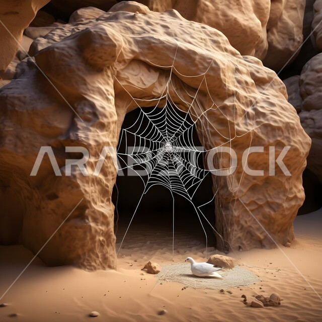  مفهوم هجرة النبي محمد صلى الله عليه وسلم من مكة المكرمة إلى المدينة المنورة، تمثيل الاحداث التاريخية الاسلامية, المعالم الثقافية المقدسة المشهورة في السعودية, مقصد الزوار للتعرف على غار ثور, حماية الله للرسول عليه الصلاة والسلام من خلال عش الحمام وشبكة العنكبوت