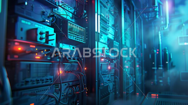 بناء مراكز بيانات متطورة، مفهوم تكنولوجيا التخزين السحابي, تسهيل الوصول للمعلومات من خلال نظم القواعد, ادارة غرفة التحكم بالسيرفرات وخوادم الانترنت العملاقة, مفهوم الامن السيبراني والحفاظ على المعلومات