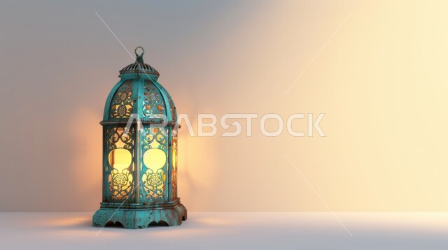 أضواء وأنوار وديكورات المناسبات الإسلامية والدينية، فانوس عربي معدني مزخرف، الاحتفال بشهر رمضان المبارك، فوانيس اسلامية وتحف العروبة للاستعداد لقدوم الخير شهر، وتبقى الرمضانية الروحانية