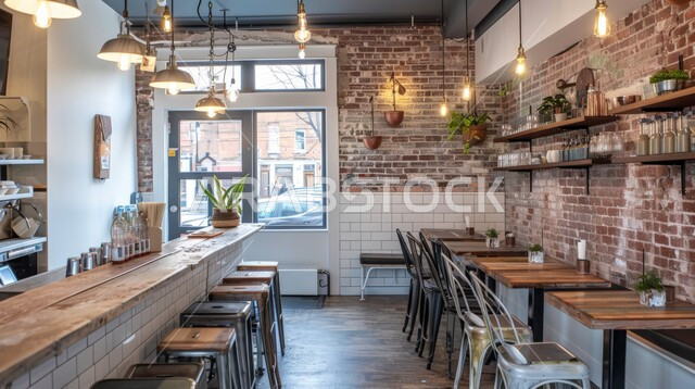 تصميم داخلي مريح للمقهى, مناطق الهدوء والاستمتاع بالجلسات الراقية, الفن الهندسي المعماري على الطراز الحديث، أثاث داخلي راقي