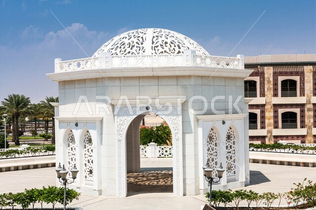 جناح بالقرب من المسجد الحرام في حرم جامعة الملك عبدالله للعلوم والتقنية, الفن الهندسي المعماري على الطراز الإسلامي, أماكن و معالم مشهورة في المملكة العربية السعودية