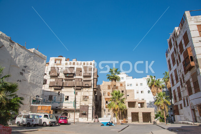 التصميم المعماري المبني على الطراز الاسلامي التراثي, الأماكن والمعالم السياحية المشهورة, البيوت والأحياء الشعبية في مدينة جدة بالمملكة العربية السعودية, البلد التاريخي الأثري القديم
