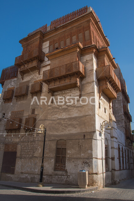 الفن الهندسي المعماري المبني على الطراز الاسلامي التراثي، البلد التاريخي الأثري القديم، البيوت والأحياء الشعبية في مدينة جدة بالمملكة العربية السعودية، الأماكن والمعالم السياحية المشهورة
