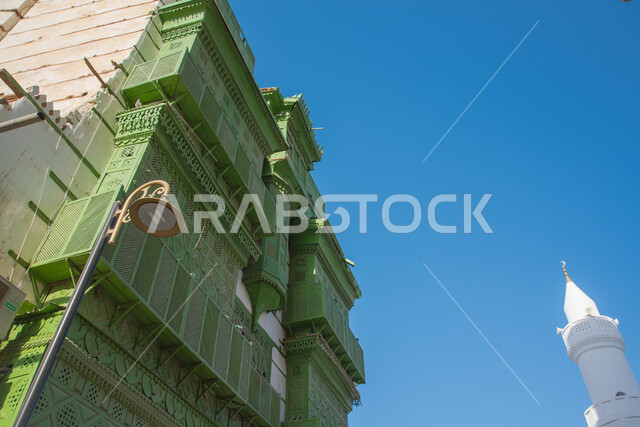 الفن الهندسي المعماري العربي الإسلامي القديم، الرواشين القديمه في المدينة التاريخية في جدة، المعالم التاريخية في حي البلد، أماكن سياحية تراثية شعبية في المملكة العربية السعودية، البيوت الأثرية في البلد التاريخي في جدة