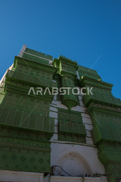 المعالم التاريخية في حي البلد، أماكن سياحية تراثية شعبية في المملكة العربية السعودية، البيوت الأثرية في البلد التاريخي في جدة، الفن الهندسي المعماري العربي الإسلامي القديم، الرواشين القديمه في المدينة التاريخية في جدة