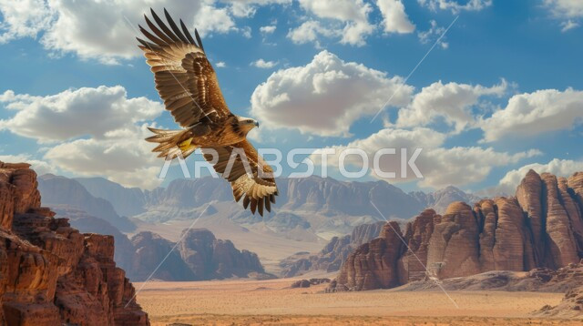 A symbol of strength, challenge and sharp vision, training and taming the falcon in one of the nature reserves in the Gulf States, pride and honor in the ancient Saudi heritage in raising birds of prey and predators, establishing the Falcon Club in the Kingdom of Saudi Arabia, organizing hunting season activities