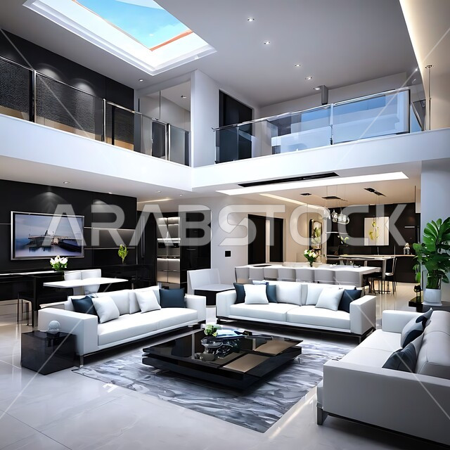 التصاميم الفنية الحديثة والمتطورة لبناء المنشآت السكنية, شقق وفلل سياحية في المملكة العربية السعودية, الاثاث المنزلي الراقي لغرف المعيشة, الديكورات الدخلية العصرية بالألوان الهادئة