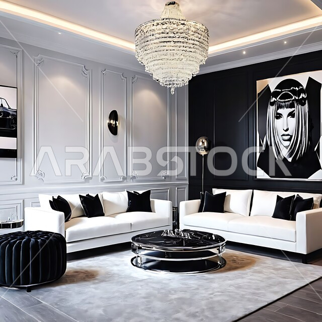 التصاميم الفنية الحديثة والمتطورة لبناء المنشآت السكنية, شقق وفلل سياحية في المملكة العربية السعودية, الاثاث المنزلي الراقي لغرف المعيشة, الديكورات الدخلية العصرية بالألوان الهادئة