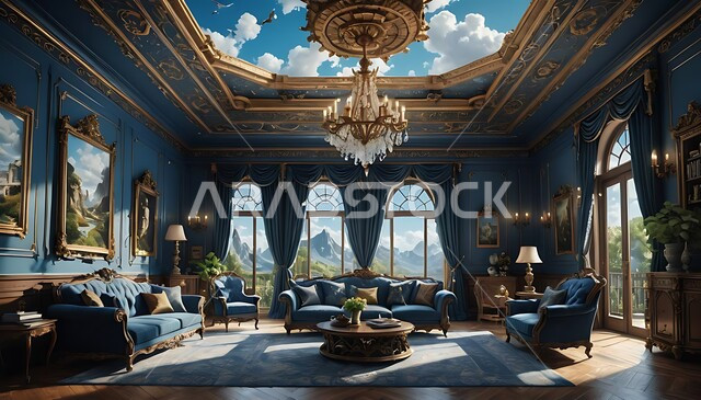 الاستمتاع بالاطلالة المتميزة لغرفة المعيشة, الديكورات الداخلية للفنادق الفاخرة في المملكة العربية السعودية, الفن الهندسي المعماري للفلل والمنازل الراقية، التصميم المتطور للمنشآت والمباني العصرية الحديثة