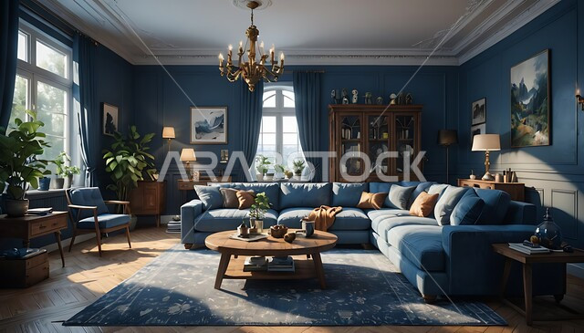 فنادق ومنتجعات فاخرة، نوافذ زجاجية كبيرة, شقق وفلل سكنية بتصاميم وديكورات داخلية حديثة ومتميزة، غرفة معيشة بإطلالة على الطبيعة والأشجار الخضراء، أثاث وتحف واكسسوارات منزلية راقية