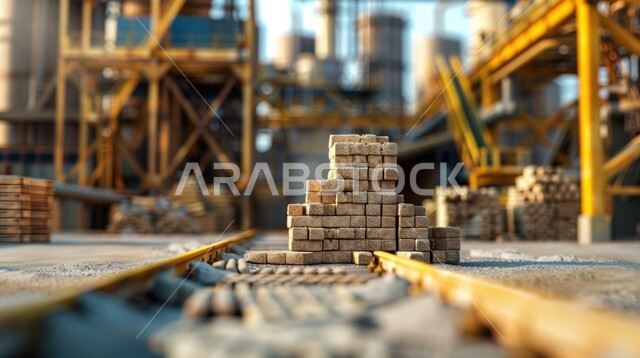 مفهوم تحسين البنية التحتية للبلاد، أعمال البناء والمقاولات والتطوير العقاري، إنشاء الأساسات والهياكل للمشروعات السكنية والمصانع، التطور المعماري والحضاري في المملكة العربية السعودية، تشييد المباني والمشاريع الضخمة